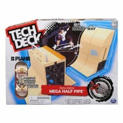 Tech Deck Danny Way Mega Half Pipe + Board -Basic Boek 0778988422786 5
