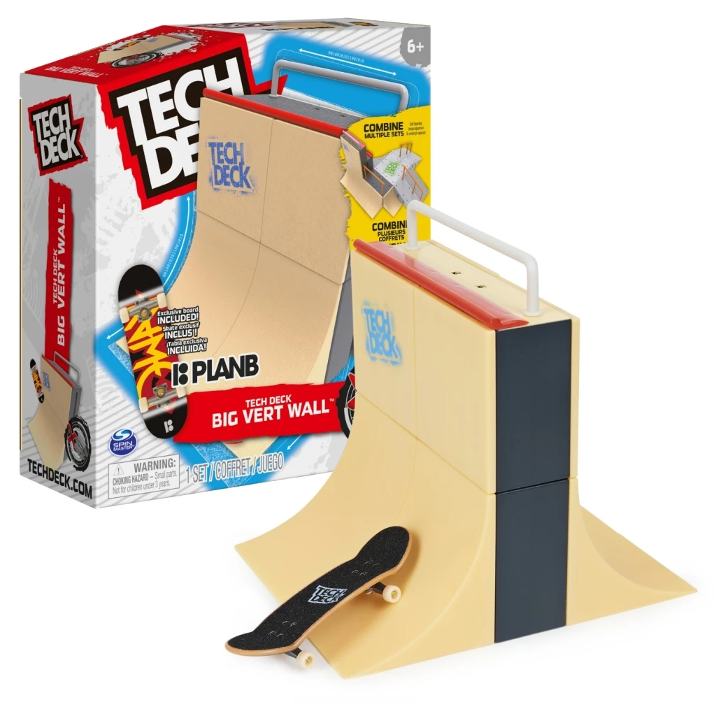 Tech Deck Big Vert Wall Set 3 Tech Deck Big Vert Wall Set