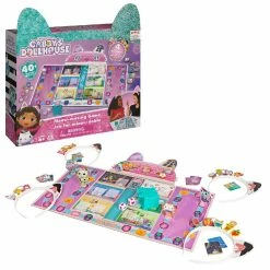 Basic Boek 25 Gabby's Dollhouse Meow-Mazing Bordspel