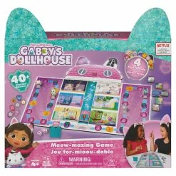 Gabby's Dollhouse Meow-Mazing Bordspel -Basic Boek 0778988442388 4