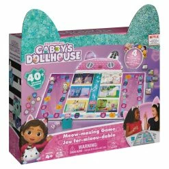 Gabby's Dollhouse Meow-Mazing Bordspel -Basic Boek 0778988442388 5