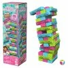 SPIN MASTER Gabby's Dollhouse Jumbling Tower Blokkentoren Spel Met 48 Houten Blokjes -Basic Boek 0778988460825 0