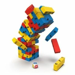 Paw Patrol Jumbling Tower 48 Houten Blokken -Basic Boek 0778988461730 2