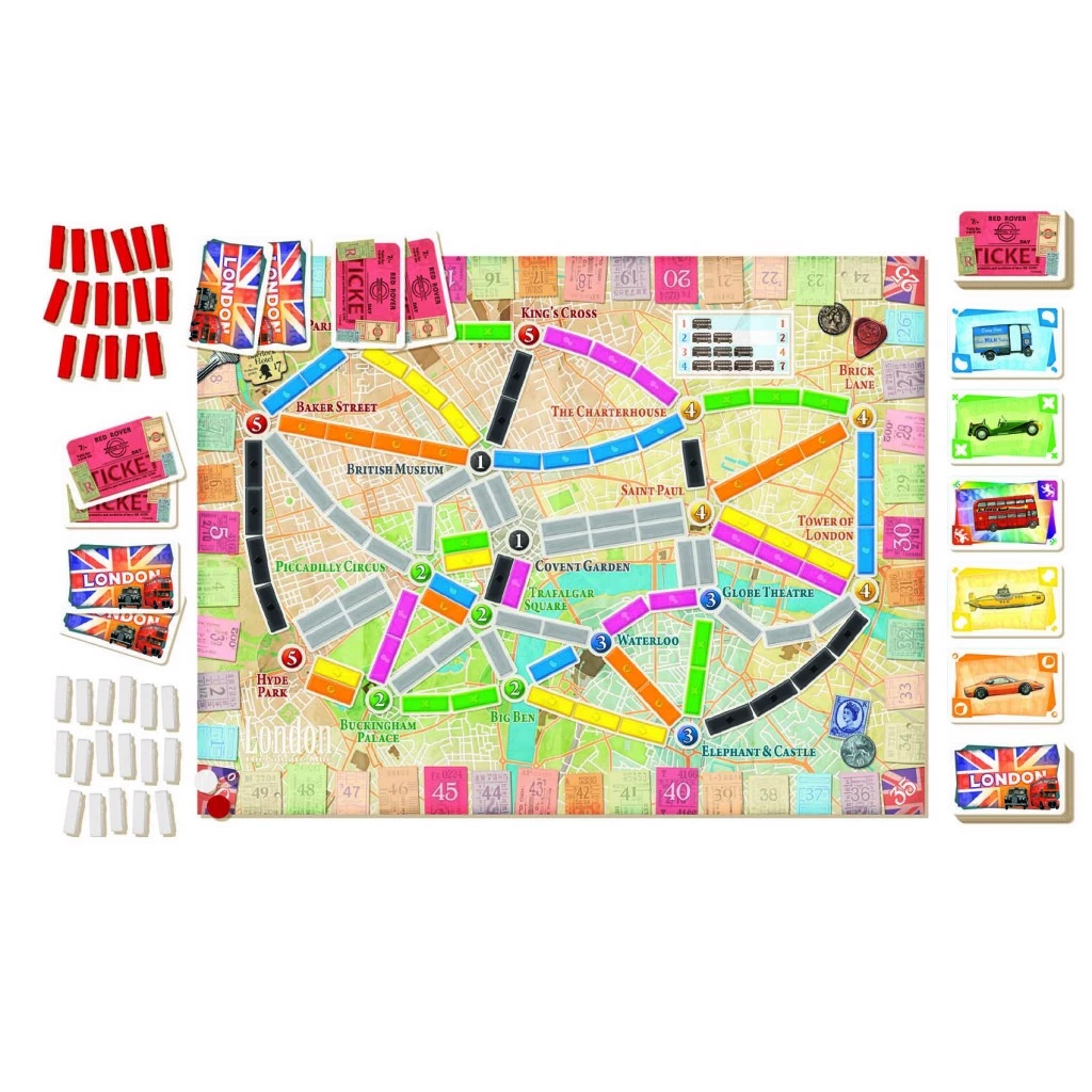 Days Of Wonder Ticket To Ride London 3 Days Of Wonder Ticket To Ride London