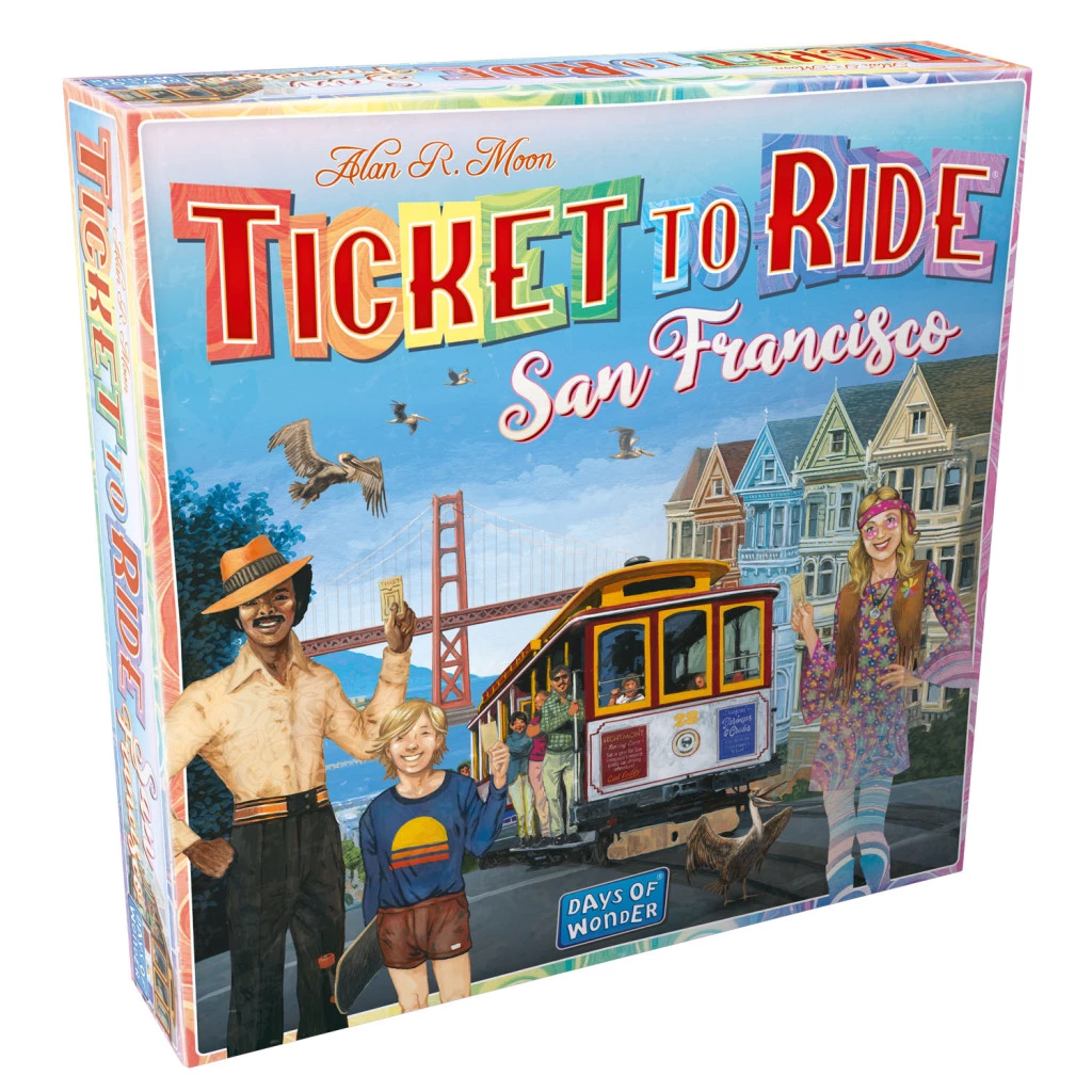Asmodee Ticket To Ride San Francisco 3 Asmodee Ticket To Ride San Francisco