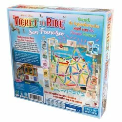 Asmodee Ticket To Ride San Francisco 13 Asmodee Ticket To Ride San Francisco -Basic Boek 0824968205648 5