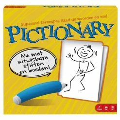 Mattel Pictionary Bordspel -Basic Boek 0887961897326 2