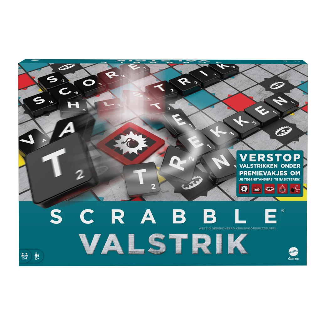 Mattel Games Scrabble Valstrik 3 Mattel Games Scrabble Valstrik