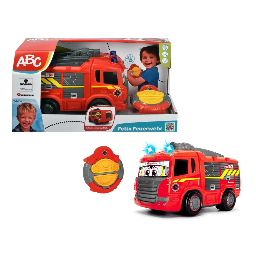 Dickie Toys IRC Felix Brandweerwagen 27 Cm 3 Dickie Toys IRC Felix Brandweerwagen 27 Cm