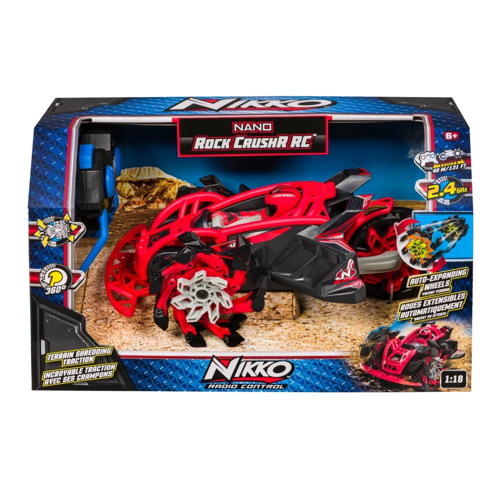 Nikko RC Rock CrushR Rood 3 Nikko RC Rock CrushR Rood