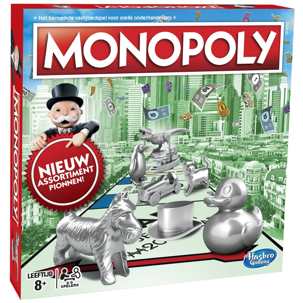Hasbro Monopoly Classic 5 Hasbro Monopoly Classic - Afbeelding 3