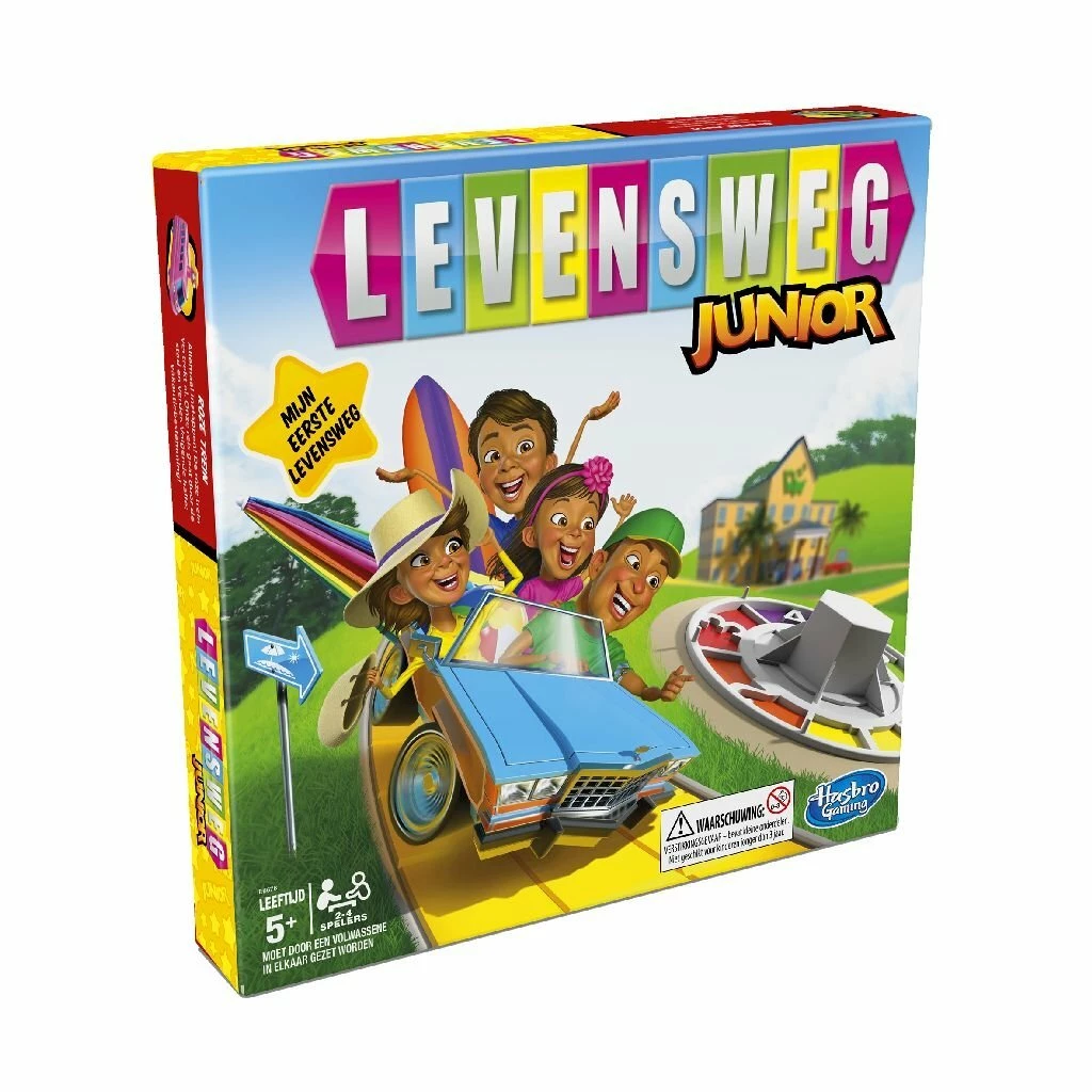 Hasbro Gaming Levensweg Junior 4 Hasbro Gaming Levensweg Junior - Afbeelding 2