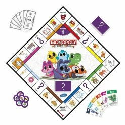 Hasbro Gaming Mijn Eerste Monopoly -Basic Boek 5010993939855 1