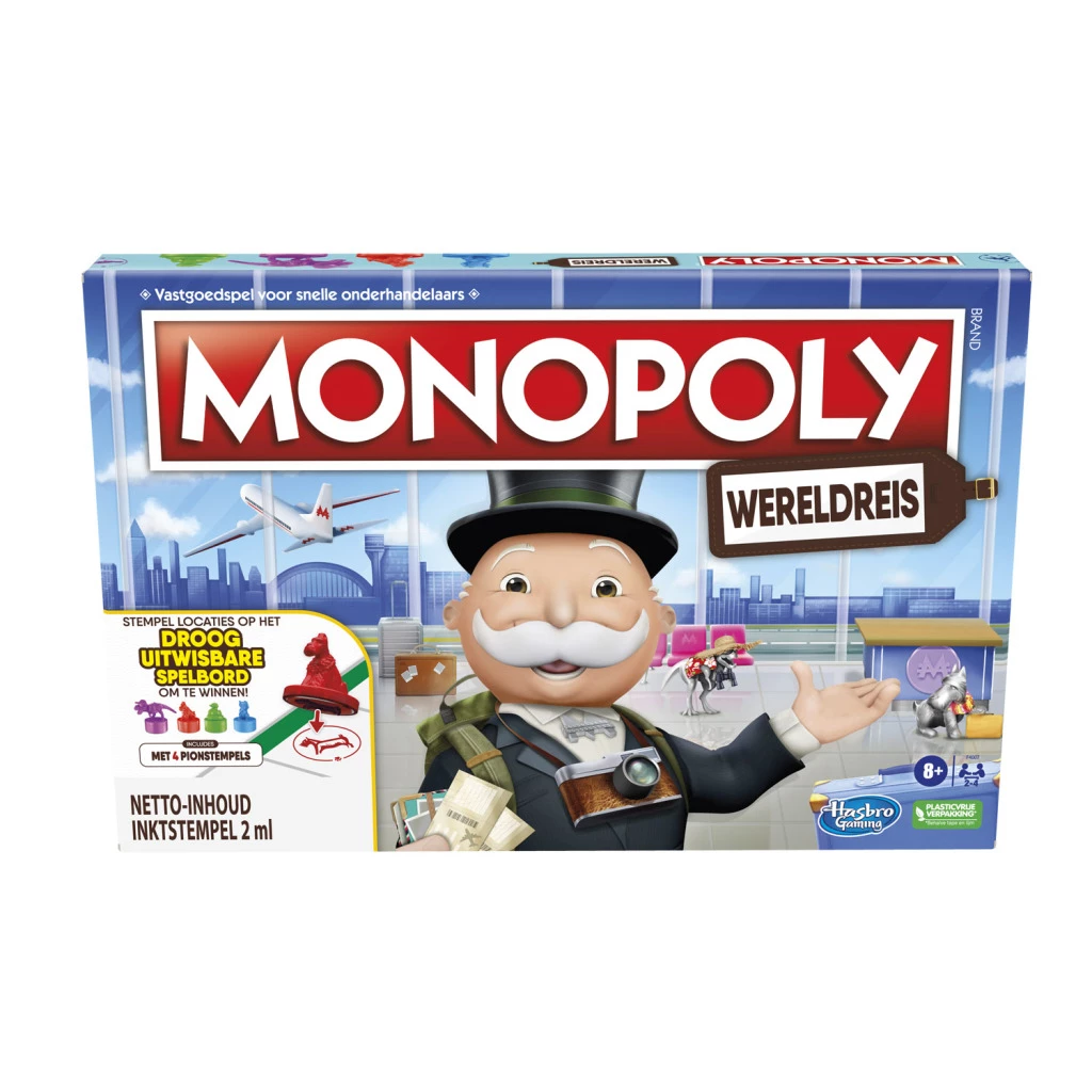 Hasbro Gaming Monopoly Wereldreis 3 Hasbro Gaming Monopoly Wereldreis