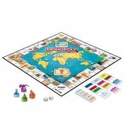 Hasbro Gaming Monopoly Wereldreis 7 Hasbro Gaming Monopoly Wereldreis -Basic Boek 5010993951444 2