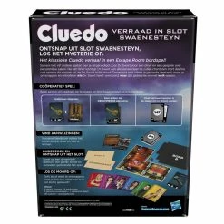 Hasbro Gaming Cluedo Verraad In Slot Swaenesteyn -Basic Boek 5010994147969 2
