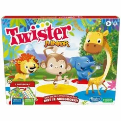 Hasbro Gaming Twister Junior -Basic Boek 5010996100184 1