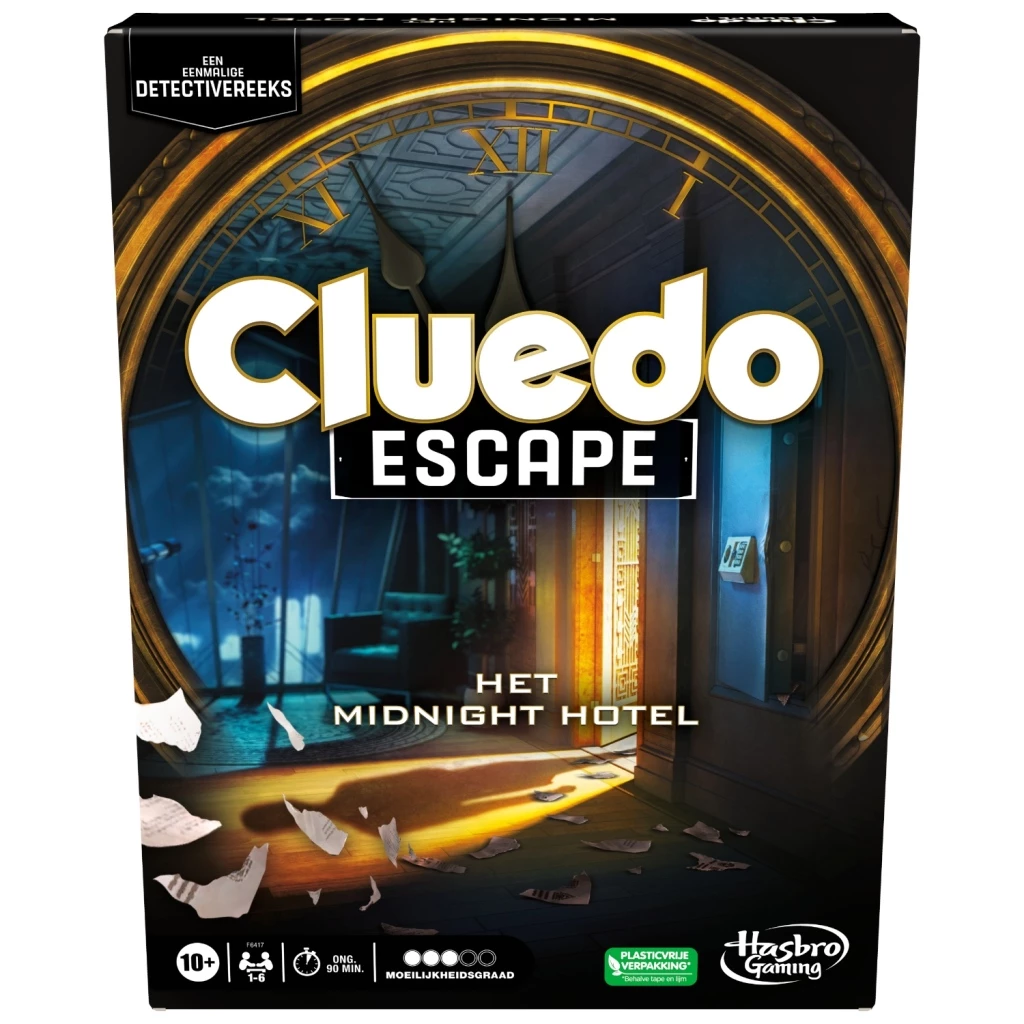 Hasbro Gaming Cluedo Escape Het Midnight Hotel 3 Hasbro Gaming Cluedo Escape Het Midnight Hotel