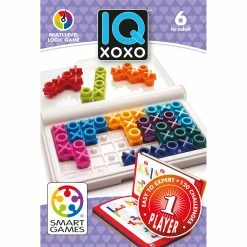 Smart Games Spel IQ XoXo 8 Smart Games Spel IQ XoXo -Basic Boek 5414301518594 2