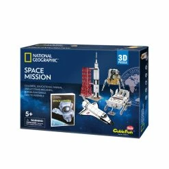 Cubic Fun National Geographic 3D Puzzel Space Mission -Basic Boek 6944588209711 4