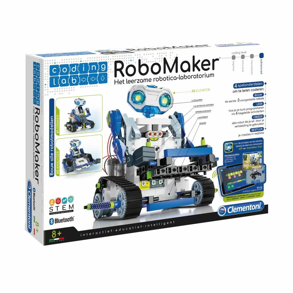 Clementoni Coding Lab RoboMaker 4 Clementoni Coding Lab RoboMaker - Afbeelding 2