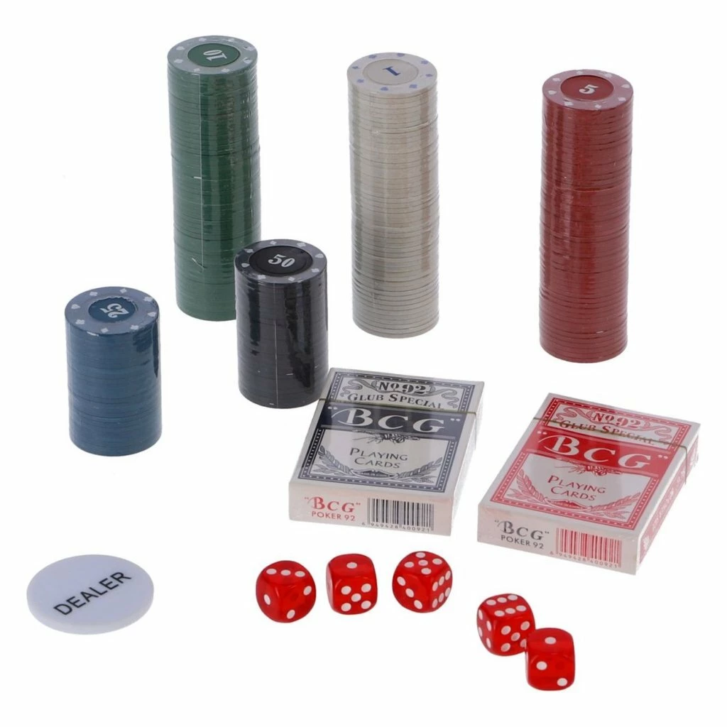 Overige Merken Pokerset In Koffer 200-delig Aluminium 4 Overige Merken Pokerset In Koffer 200-delig Aluminium - Afbeelding 2