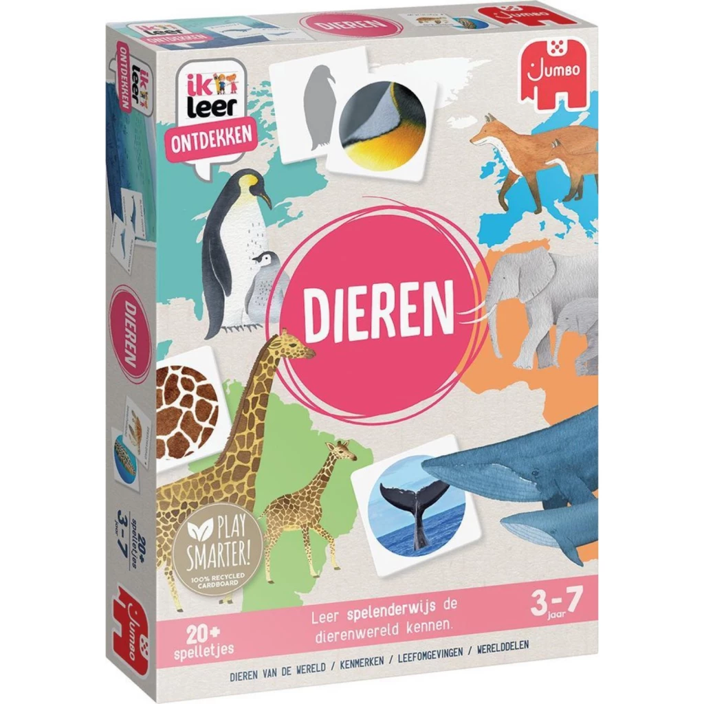 Jumbo Ik Leer Ontdekken Dieren 3 Jumbo Ik Leer Ontdekken Dieren