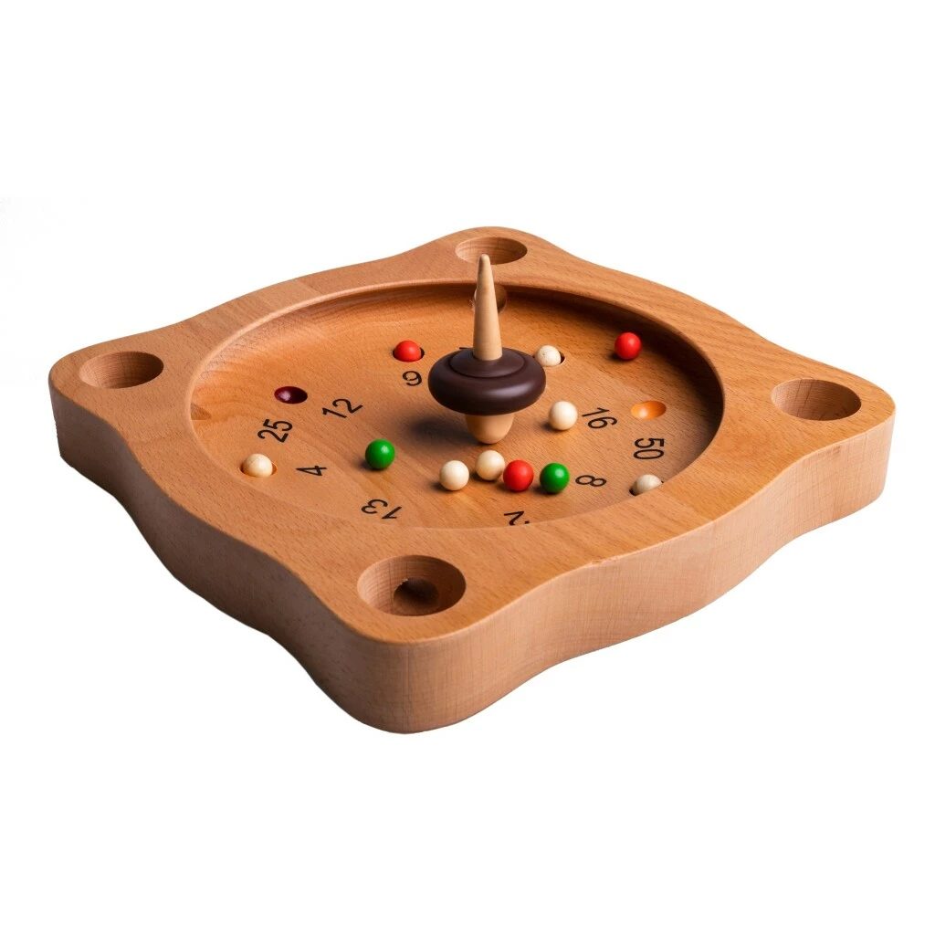 Clown Games Houten Tiroler Roulette 10 Clown Games Houten Tiroler Roulette - Afbeelding 8