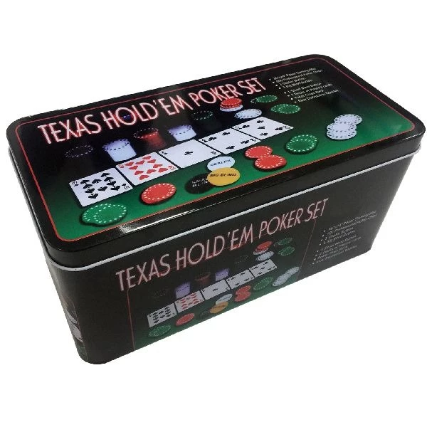 Basic Texas Hold'em Poker Set 4 Basic Texas Hold'em Poker Set - Afbeelding 2