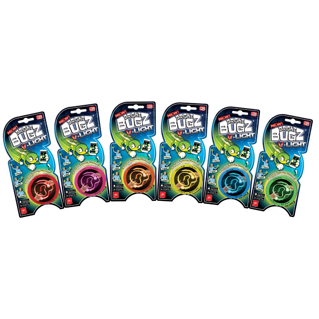 Basic Bright Bugz V-light Goochelset Assorti 3 Basic Bright Bugz V-light Goochelset Assorti