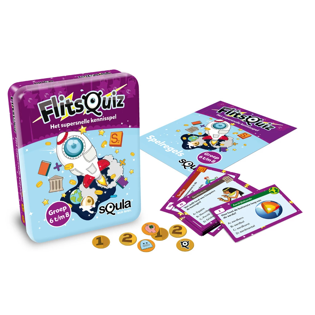 Identity Games Squla Flitsquiz 6/7/8 4 Identity Games Squla Flitsquiz 6/7/8 - Afbeelding 2