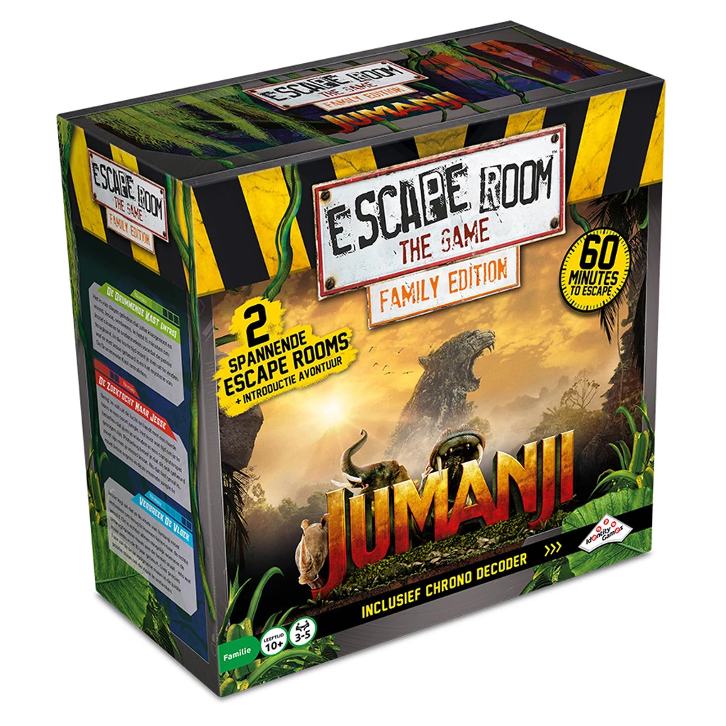 Identity Games Escape Room Familie Editie Jumanij 4 Identity Games Escape Room Familie Editie Jumanij - Afbeelding 2