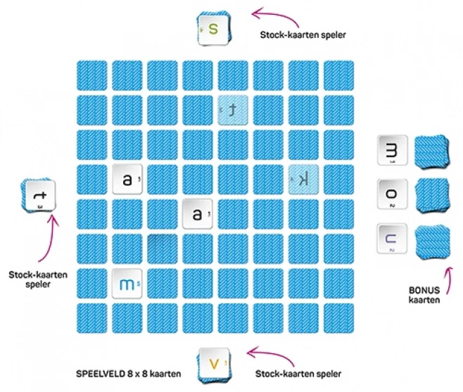 Kangaro KG-012019 Words Up Next Level Memo! Woordspel Van Karaqtergames 5 Kangaro KG-012019 Words Up Next Level Memo! Woordspel Van Karaqtergames - Afbeelding 3